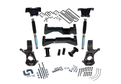 8 Inch Lift Kit 2007-2016 Chevy Silverado and GMC Sierra 2WD with Cast Steel Control Arms with Shocks Superlift