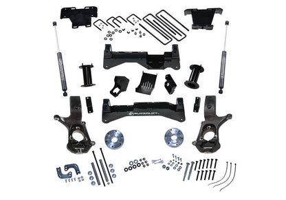 8 Inch Lift Kit 2007-2016 Chevy Silverado and GMC Sierra 4WD with Cast Steel Control Arms with Shocks Superlift