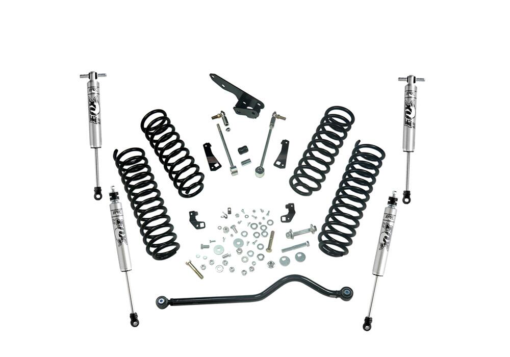 4 Inch Lift Kit 2007-2018 Jeep Wrangler JK 2 Door Standard Kit with Shocks Superlift