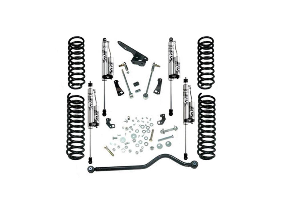 4 Inch Lift Kit 2007-2018 Jeep Wrangler JK 2 Door Standard Kit with Shocks Superlift