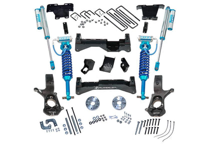 8 Inch Lift Kit 2007-2016 Chevy Silverado and GMC Sierra 4WD with Factory Cast Steel Control Arms with King Coilovers and Shocks Superlift
