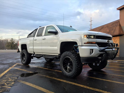 8 Inch Lift Kit 2007-2016 Chevy Silverado and GMC Sierra 4WD with Factory Cast Steel Control Arms with King Coilovers and Shocks Superlift