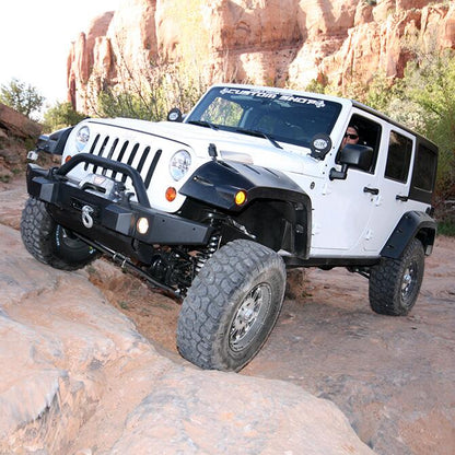 4 Inch Lift Kit 2007-2017 Jeep Wrangler JK Unlimited with Shocks Superlift
