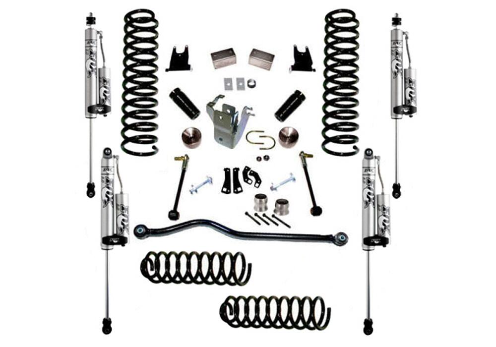 4 Inch Lift Kit 2007-2017 Jeep Wrangler JK Unlimited with Shocks Superlift