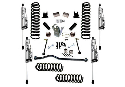4 Inch Lift Kit 2007-2017 Jeep Wrangler JK Unlimited with Shocks Superlift
