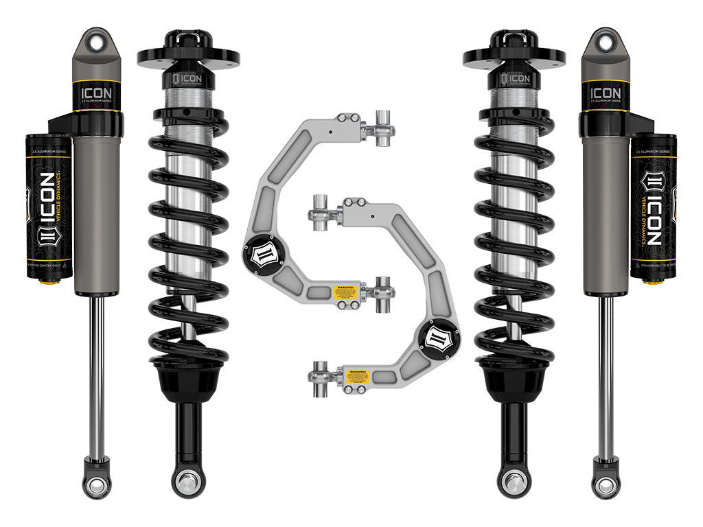 2021-2024 Ford F-150 4WD 2.75-3.5 Inch Lift Suspension System Billet Icon Vehicle Dynamics