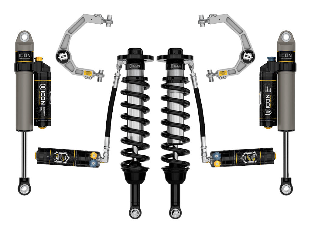 2021-2024 Ford F-150 4WD 2.75-3.5 Inch Lift Suspension System Billet Icon Vehicle Dynamics