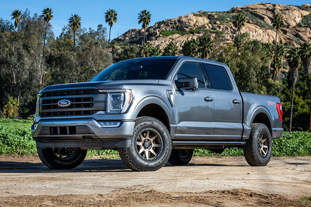 2021-2024 Ford F-150 4WD 2.75-3.5 Inch Lift Suspension System Billet Icon Vehicle Dynamics