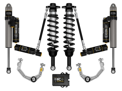 2021-2024 Ford F-150 4WD 2.75-3.5 Inch Lift Suspension System Billet Icon Vehicle Dynamics