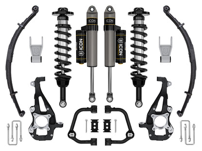 2021-2024 Ford F-150 4WD 3.5-4.5 Inch Lift Suspension System Tubular Icon Vehicle Dynamics