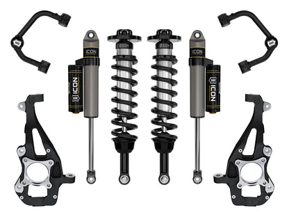 2021-2024 Ford F-150 4WD 3.5-4.5 Inch Lift Suspension System Tubular Icon Vehicle Dynamics