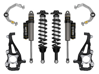 2021-2024 Ford F-150 4WD 3.5-4.5 Inch Lift Suspension System Tubular Icon Vehicle Dynamics