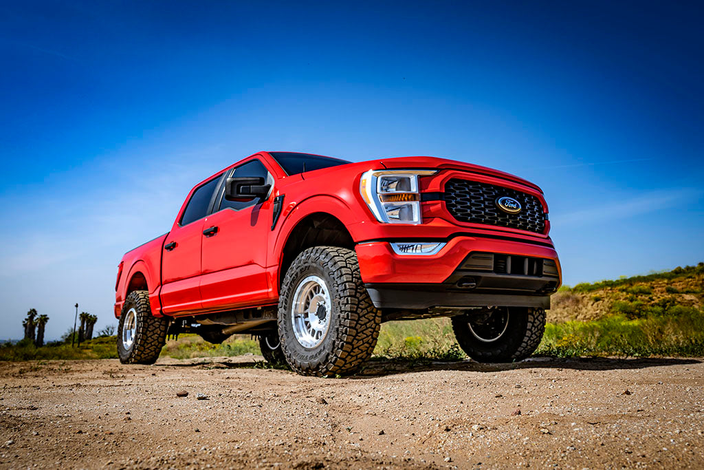 2021-2024 Ford F-150 4WD 3.5-4.5 Inch Lift Suspension System Tubular Icon Vehicle Dynamics