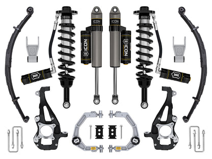2021-2024 Ford F-150 4WD 3.5-4.5 Inch Lift Suspension System Tubular Icon Vehicle Dynamics