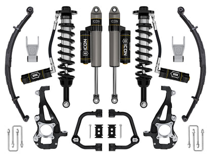 2021-2024 Ford F-150 4WD 3.5-4.5 Inch Lift Suspension System Tubular Icon Vehicle Dynamics
