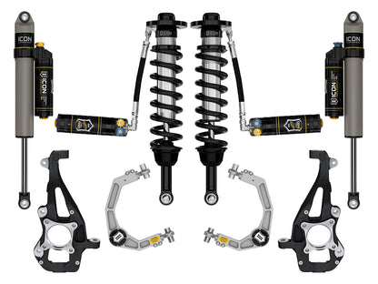 2021-2024 Ford F-150 4WD 3.5-4.5 Inch Lift Suspension System Tubular Icon Vehicle Dynamics