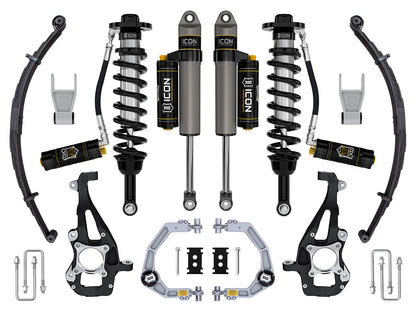 2021-2024 Ford F-150 4WD 3.5-4.5 Inch Lift Suspension System Tubular Icon Vehicle Dynamics