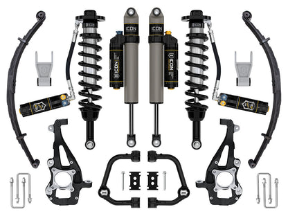 2021-2024 Ford F-150 4WD 3.5-4.5 Inch Lift Suspension System Tubular Icon Vehicle Dynamics