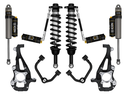 2021-2024 Ford F-150 4WD 3.5-4.5 Inch Lift Suspension System Tubular Icon Vehicle Dynamics