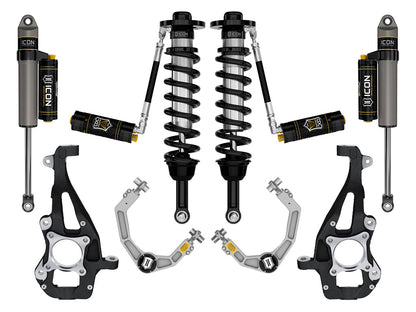 2021-2024 Ford F-150 4WD 3.5-4.5 Inch Lift Suspension System Tubular Icon Vehicle Dynamics