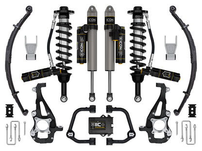 2021-2024 Ford F-150 4WD 3.5-4.5 Inch Lift Suspension System Tubular Icon Vehicle Dynamics