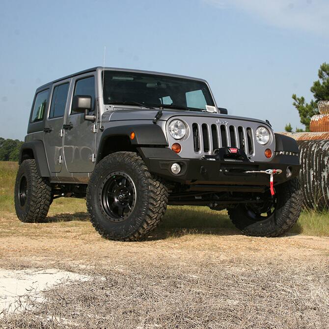 2.5 Inch Lift Kit 2007-2018 Jeep Wrangler JK 4 Door with Superlift Shocks Superlift