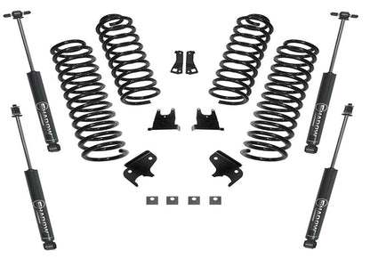 2.5 Inch Lift Kit 2007-2018 Jeep Wrangler JK 4 Door with Superlift Shocks Superlift