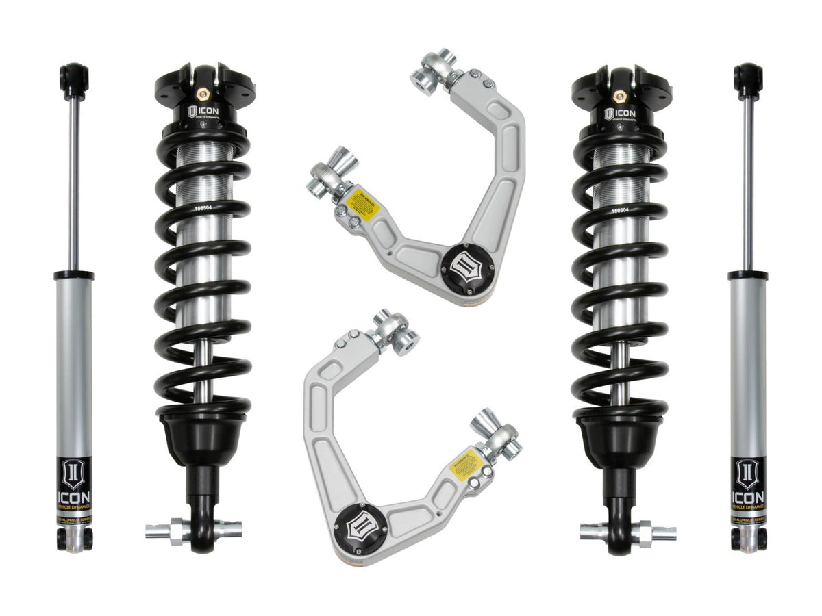 19-21 Ford Ranger 0-3.5 Inch Lift Susp System Billet UCA Al Knuckle Icon Vehicle Dynamics