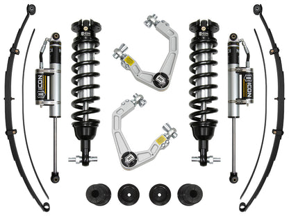 19-21 Ford Ranger 0-3.5 Inch Lift Susp System Billet UCA Al Knuckle Icon Vehicle Dynamics