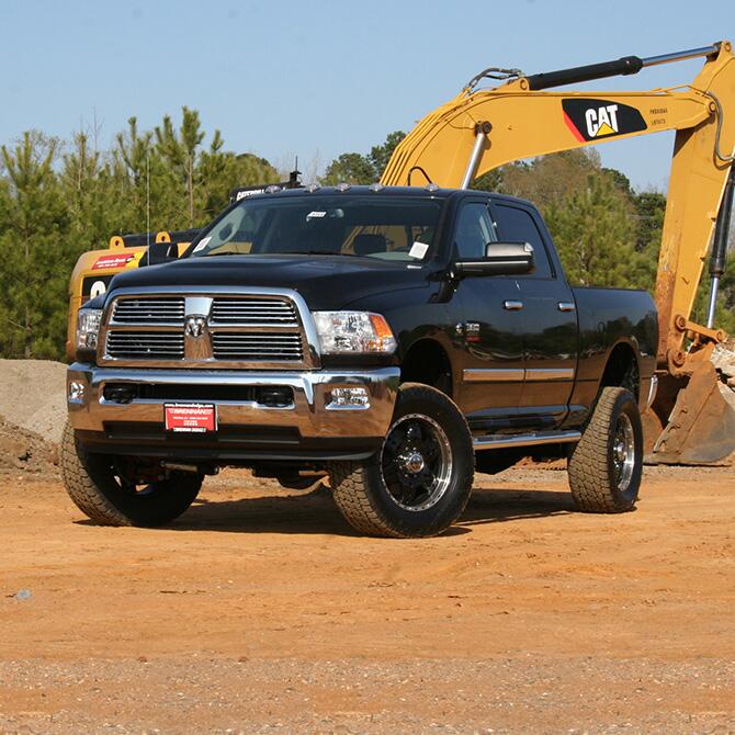 4 Inch Lift Kit 2010-2013 Dodge Ram 2500 and 2010-2012 3500 4WD Diesel Engine with Shocks Superlift