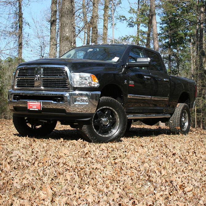 4 Inch Lift Kit 2010-2013 Dodge Ram 2500 and 2010-2012 3500 4WD Diesel Engine with Shocks Superlift