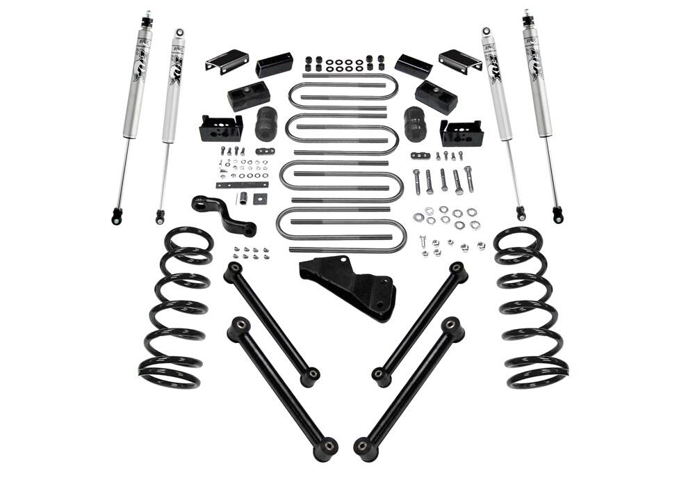 6 Inch Lift Kit 2010-2013 Dodge Ram 2500/2010-2012 3500 4WD Diesel Engine with Fox 2.0 Shocks Superlift