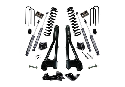 4 Inch Lift Kit 2005-2007 Ford F-250 and F-350 Super Duty 4WD Diesel Engine with Replacement Radius Arms and Shocks Superlift