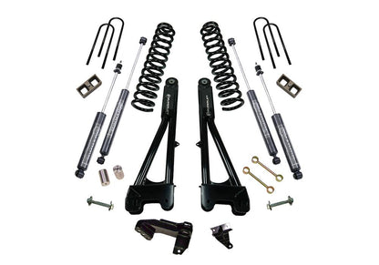 4 Inch Lift Kit 2008-2010 Ford F-250 and F-350 Super Duty 4WD Diesel Engine with Replacement Radius Arms and Shocks Superlift