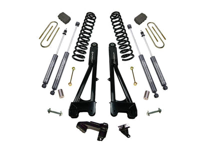 4 Inch Lift Kit 2011-2016 Ford F-250 and F-350 Super Duty 4WD Diesel Engine with Replacement Radius Arms and Shocks Superlift