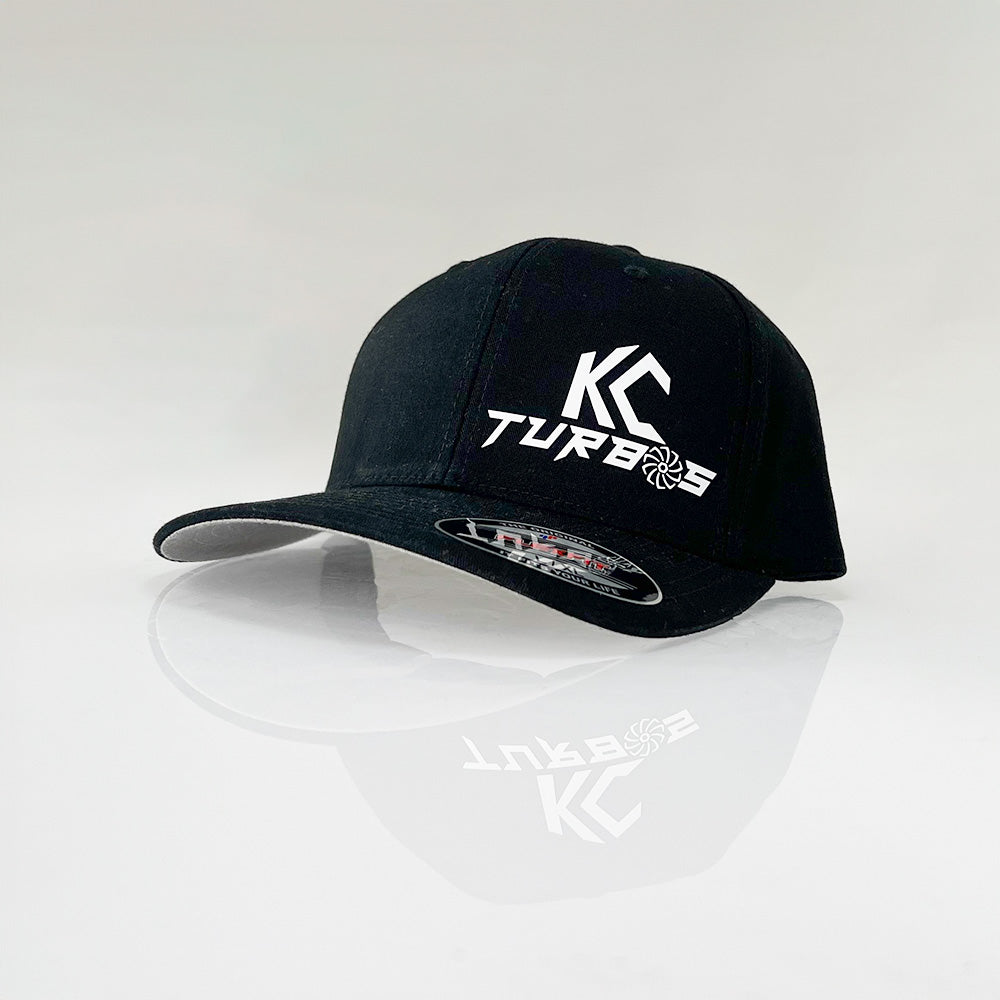 Textile Graphix KC Turbos Black Hat - Flex Fit Original