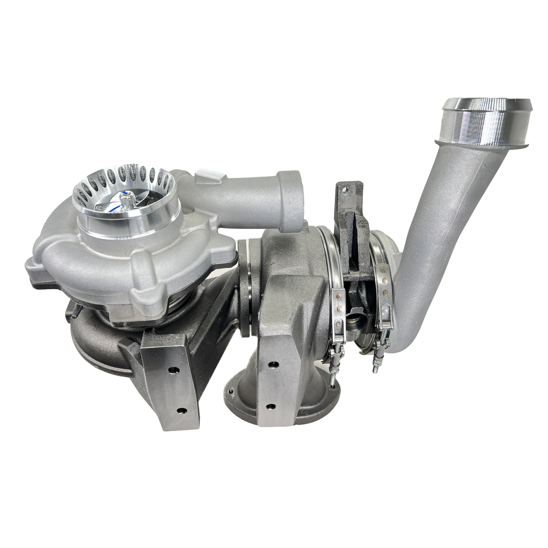 KC Turbos KC Fusion Compound Turbos - (Stage 1 High Pressure & Stage - view 2