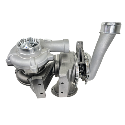 KC Turbos KC Fusion Compound Turbos - (Stage 1 High Pressure & Stage - view 2