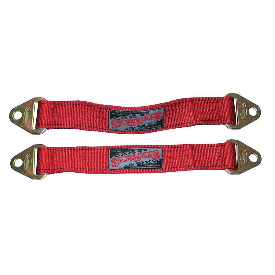 Limit Straps 16-32 Inch Red Pair Skyjacker Suspension