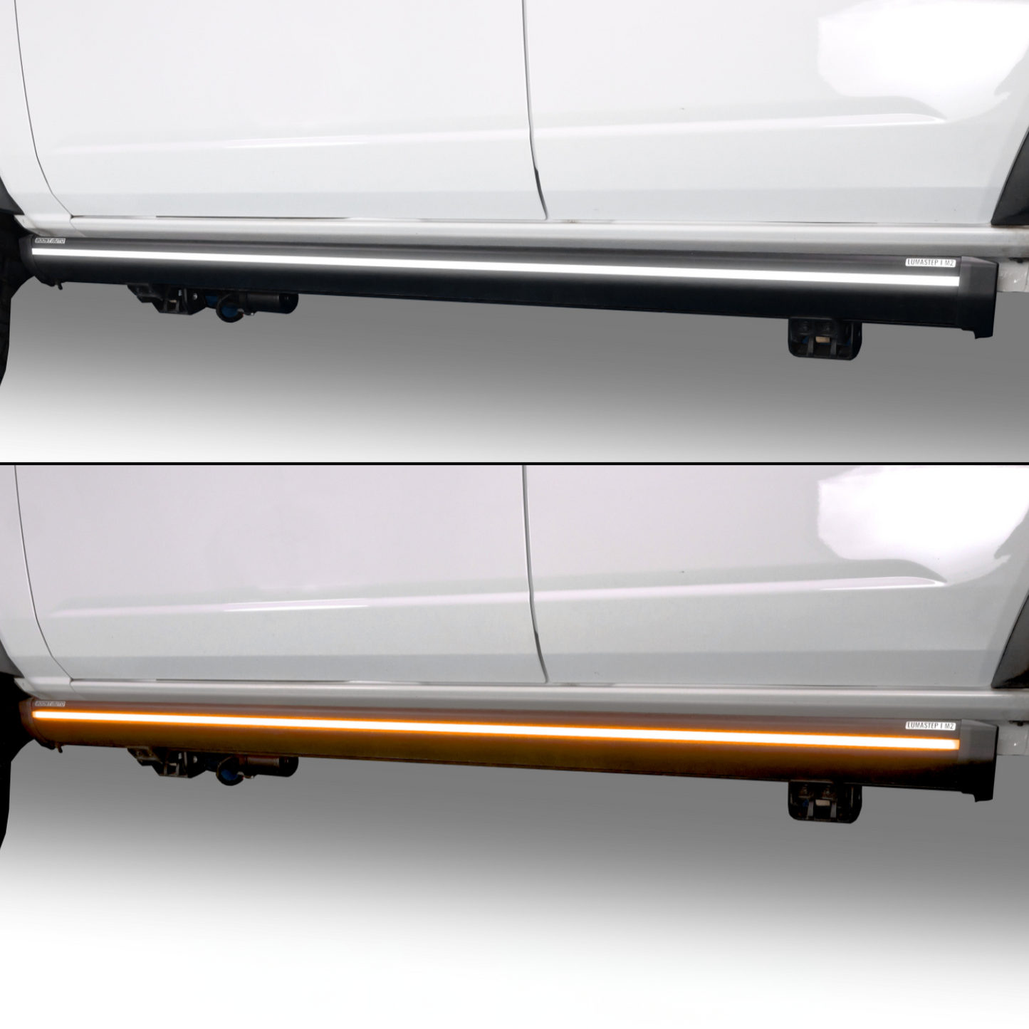 Lumastep M2 Powered Light Up Running Boards | 2021-2026 Ford Bronco