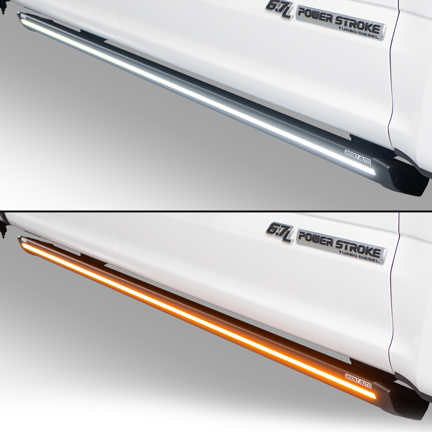 Lumastep M2 Powered Light Up Running Boards | 2023-2026 Ford F250/F350 Superduty