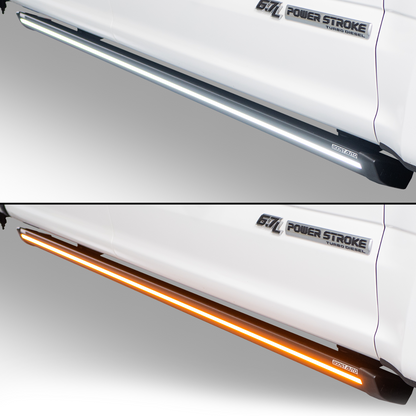 Lumastep M2 Powered Light Up Running Boards | 2023-2026 Ford F250/F350 Superduty