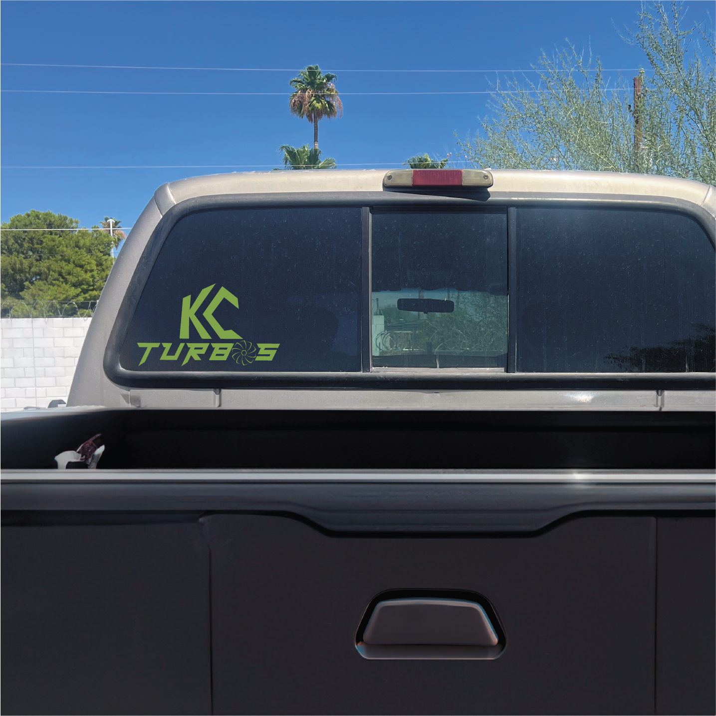 KC Turbos Original Logo - Vinyl Decal - view 7