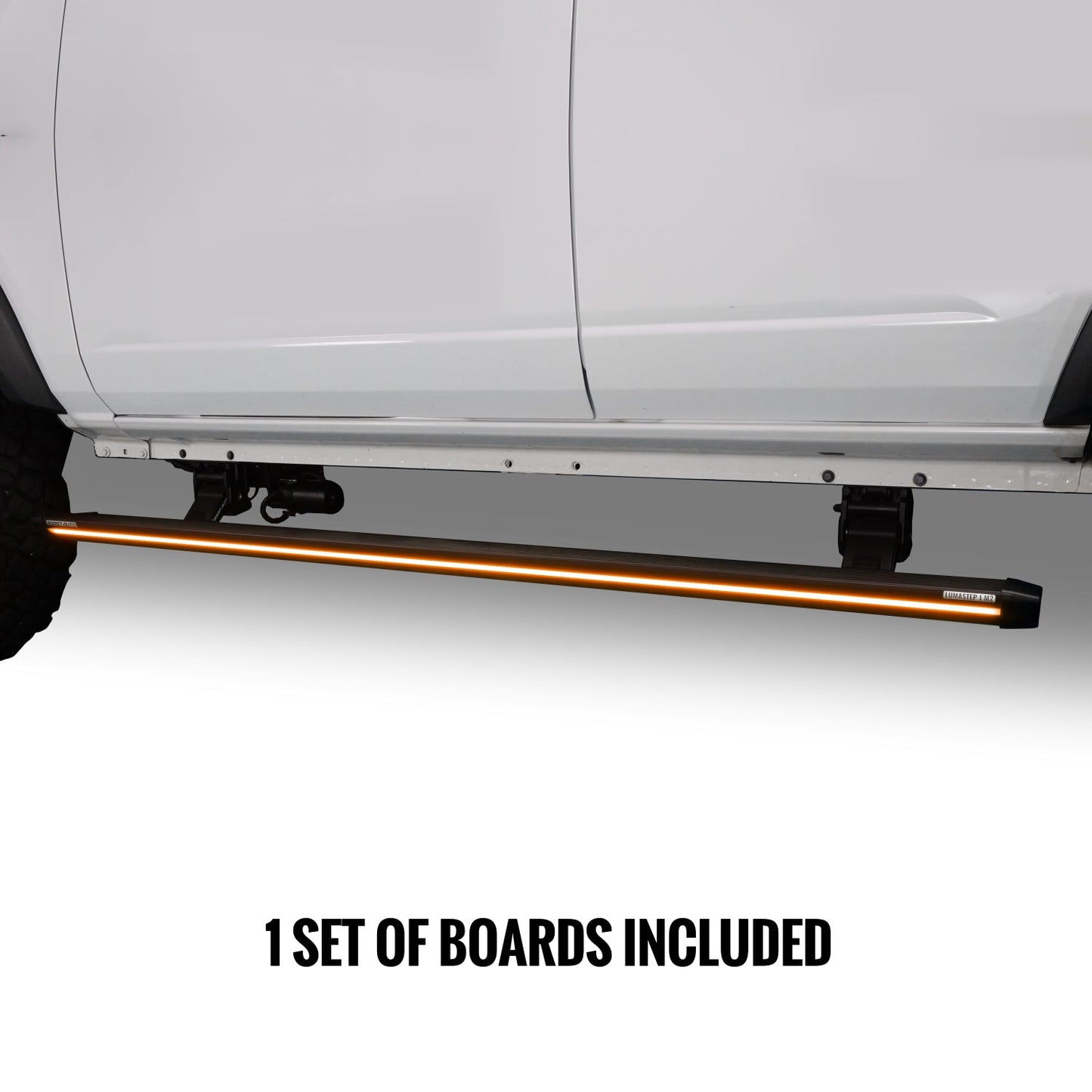 Lumastep M2 Powered Light Up Running Boards | 2021-2026 Ford Bronco