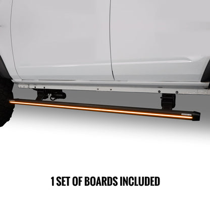 Lumastep M2 Powered Light Up Running Boards | 2021-2026 Ford Bronco