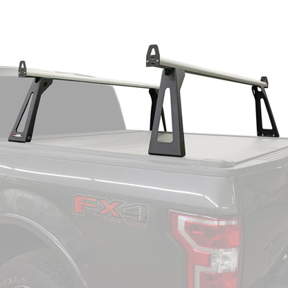 19-24 Silverado/Sierra Truck Bed Rack MR400 Series Medium Duty Mid-Rise Rack System Pace Edwards