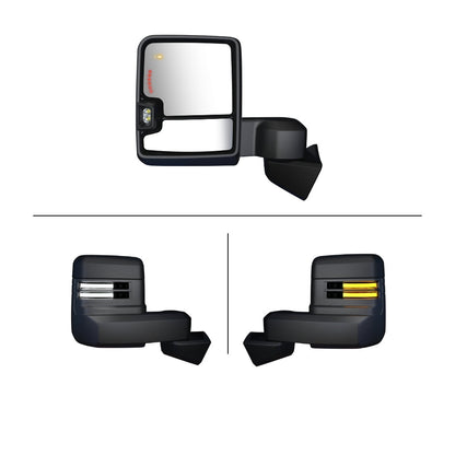 2020-2026 Silverado & Sierra 2500/3500 Tow Mirrors