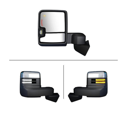 2019-2026 Chevy Silverado 1500 Tow Mirrors