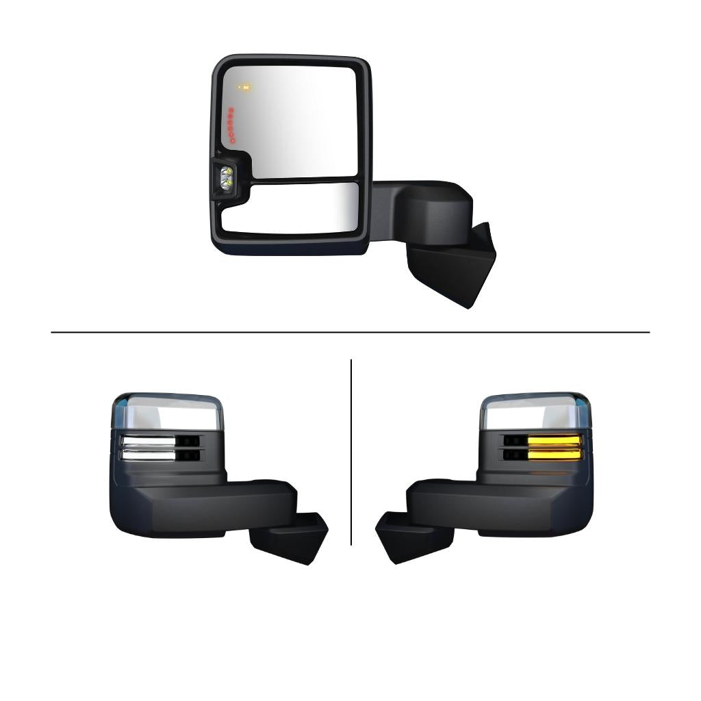 2020-2026 Silverado & Sierra 2500/3500 Tow Mirrors