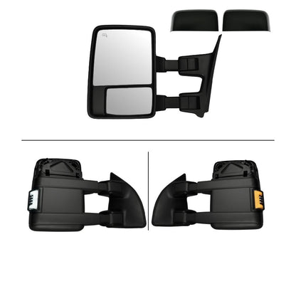 Ford F250/F350/F450/F550 Superduty (1999-2001) Tow Mirrors - 2008 Style